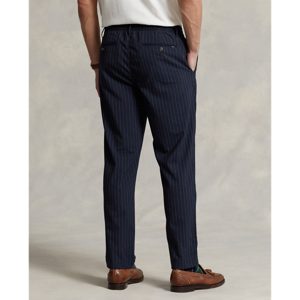 RL Navy Pinstripe Slim Tapered Fit Polo Prepster Trouser Polo Ralph Lauren 5