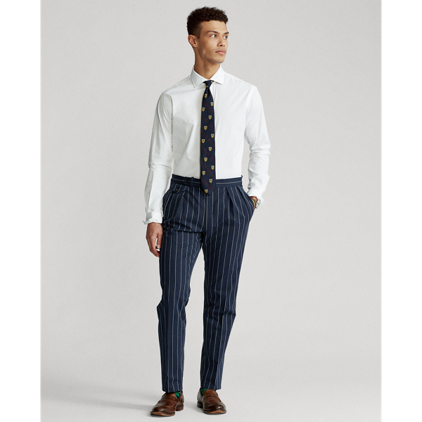 White Custom Fit Poplin Shirt Polo Ralph Lauren 4