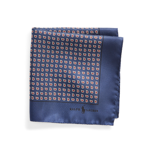 Einstecktuch aus Foulard-Seide
