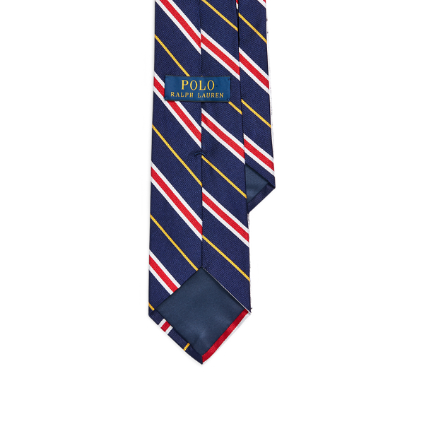 Navy Striped Silk Tie Polo Ralph Lauren 2