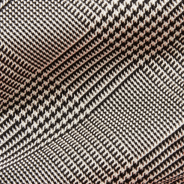 Black/White Glen Plaid Silk Tie Polo Ralph Lauren 3
