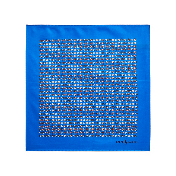 Royal Silk Foulard Pocket Square Polo Ralph Lauren 2