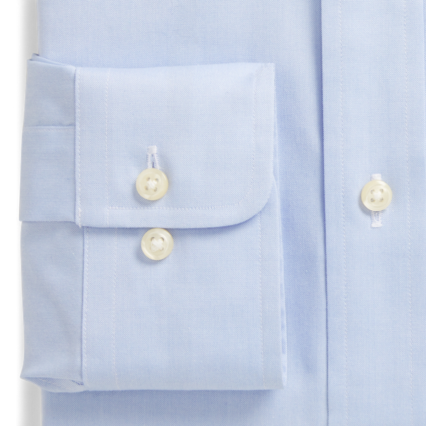 Light Blue/White Custom Fit Oxford Shirt Polo Ralph Lauren 9