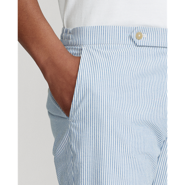 Blue/White Striped Seersucker Suit Trouser Polo Ralph Lauren 6