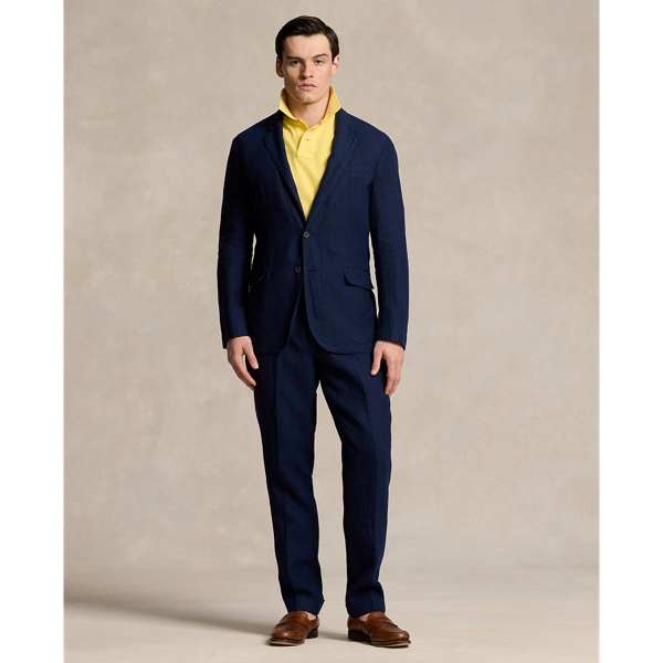 Navy Linen Suit Trouser Polo Ralph Lauren 1