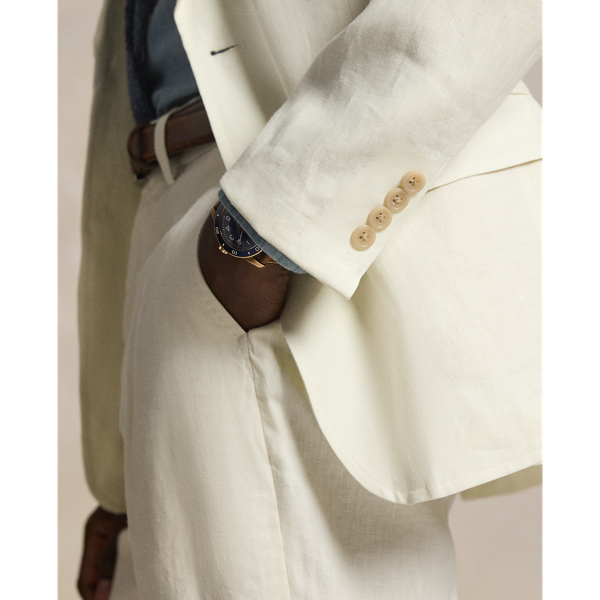 Polo Soft Tailored Linen Suit Jacket - thumbnail 6