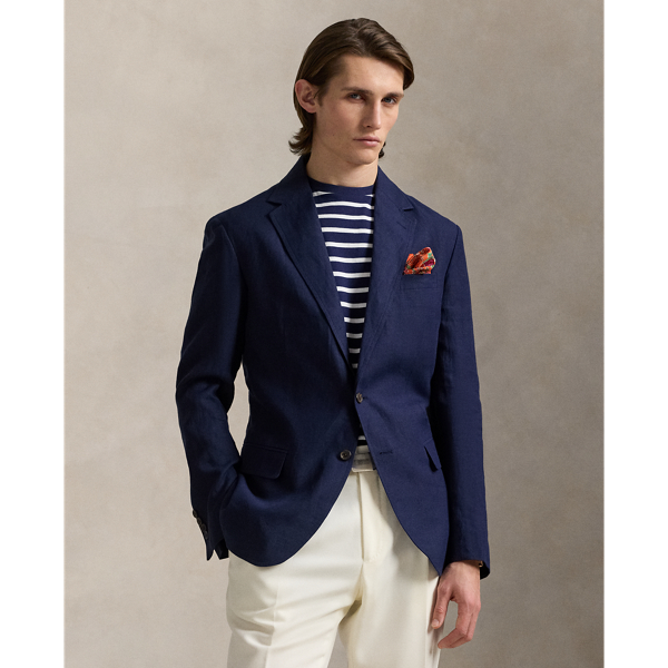 Polo Soft Tailored Linen Suit Jacket