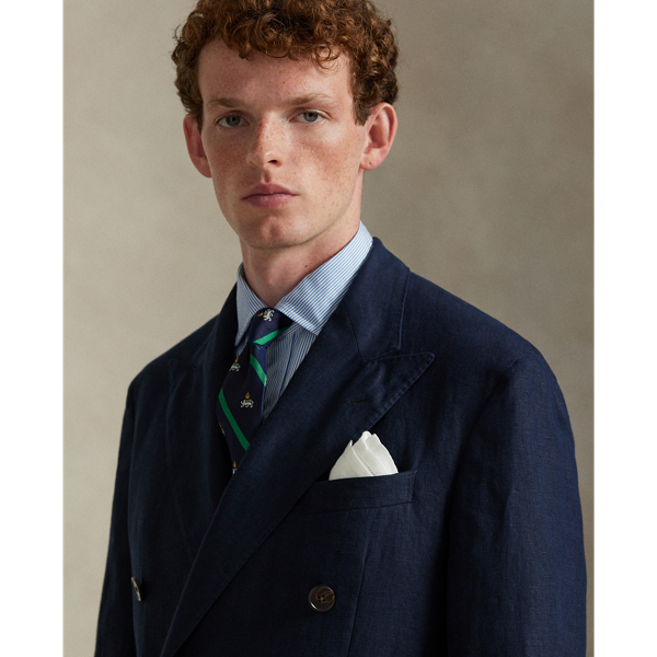 Polo Soft Tailored Fit Linen Suit Jacket