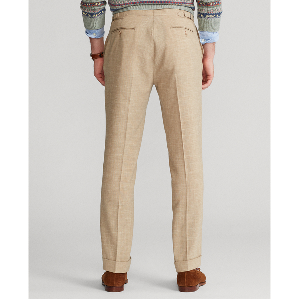 Tan Textured Stretch Trouser Polo Ralph Lauren 5