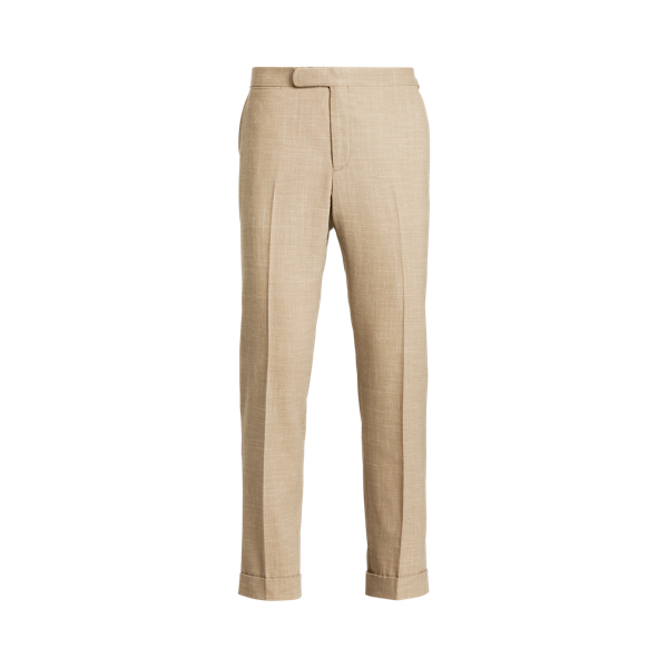 Tan Textured Stretch Trouser Polo Ralph Lauren 2