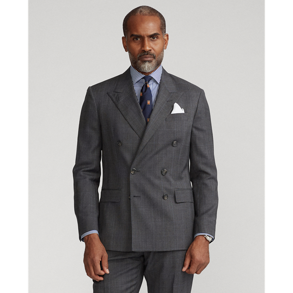 Costume Polo en serg&eacute; de laine