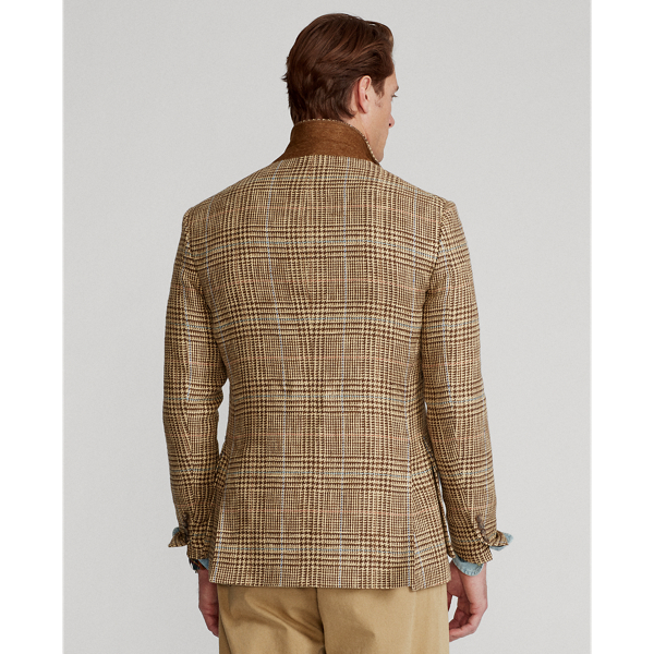 Brown/Tan/Blue The RL67 Glen Plaid Jacket Polo Ralph Lauren 5