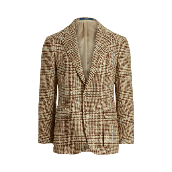 Brown/Tan/Blue The RL67 Glen Plaid Jacket Polo Ralph Lauren 2
