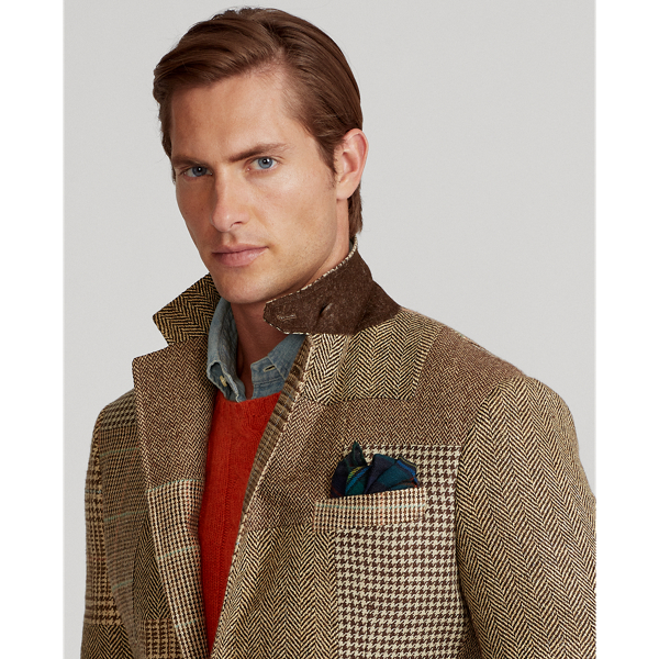 Patchwork The RL67 Patchwork Tweed Jacket Polo Ralph Lauren 6