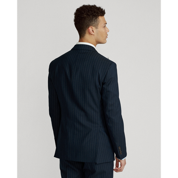 Navy Polo Striped Wool Suit Jacket Polo Ralph Lauren 5