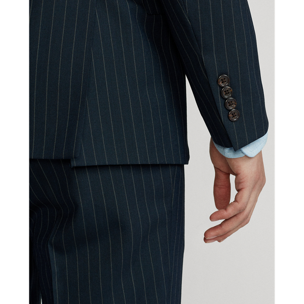 Navy Polo Striped Wool Suit Jacket Polo Ralph Lauren 7