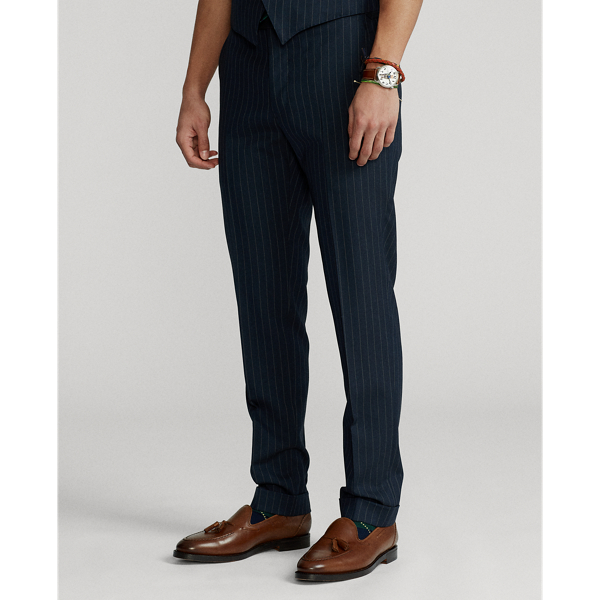 Striped Wool Suit Trouser
