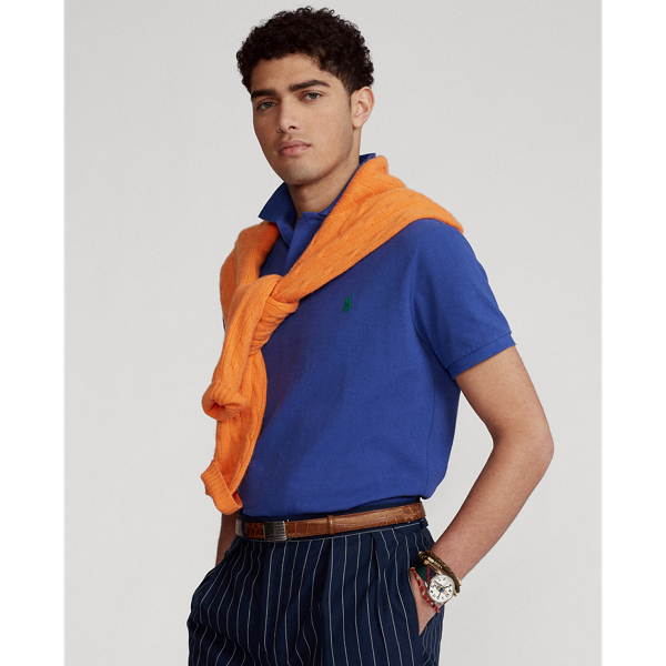 Parchment Cream The Iconic Mesh Polo Shirt Big & Tall 8