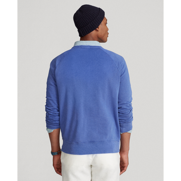 Bright Navy Spa Terry Sweatshirt Big & Tall 5