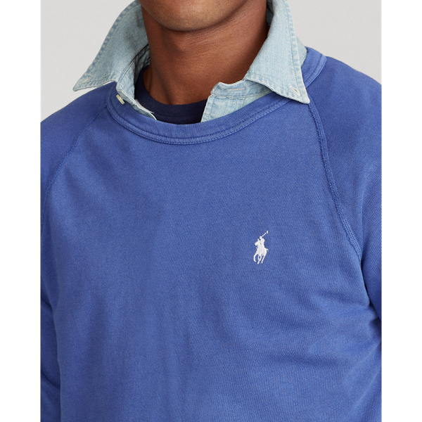 Bright Navy Spa Terry Sweatshirt Big & Tall 6