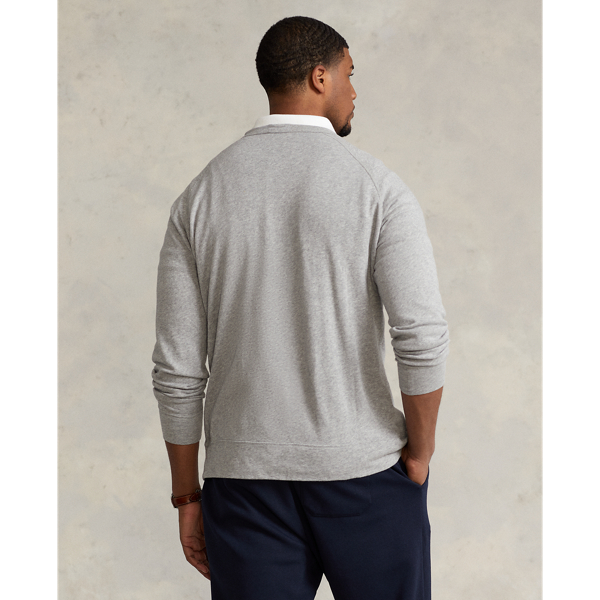 Andover Heather Spa Terry Sweatshirt Big & Tall 5