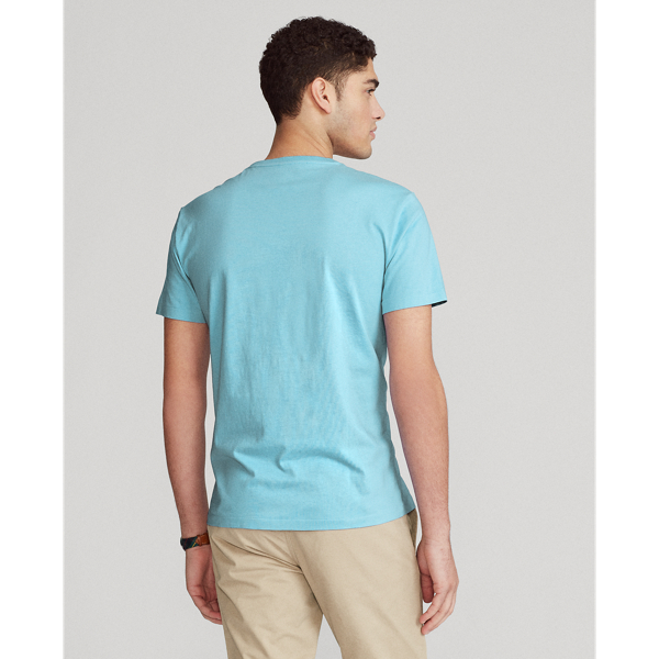 Turquoise Nova Jersey Crewneck T-Shirt Big & Tall 4