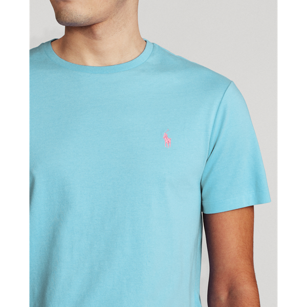 Turquoise Nova Jersey Crewneck T-Shirt Big & Tall 5