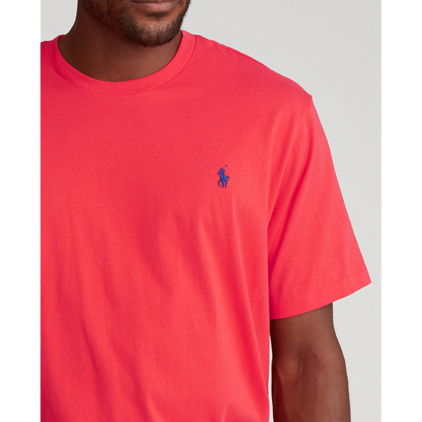Red Jersey Crewneck T-Shirt Big & Tall 6
