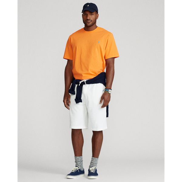 Resort Orange Jersey Crewneck T-Shirt Big & Tall 4
