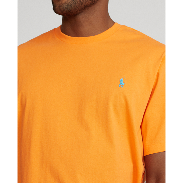Resort Orange Jersey Crewneck T-Shirt Big & Tall 6