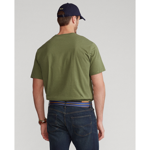 Supply Olive Jersey Crewneck T-Shirt Big & Tall 5
