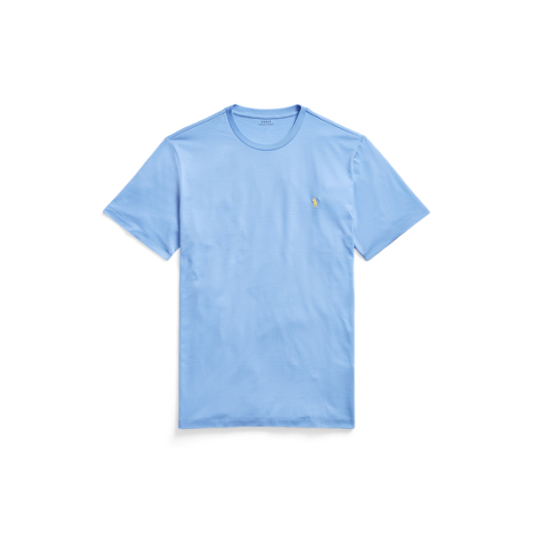 Cabana Blue Jersey Crewneck T-Shirt Big & Tall 2