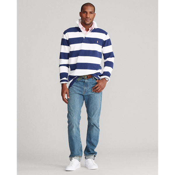 Freshwater/White The Iconic Rugby Shirt Big & Tall 4