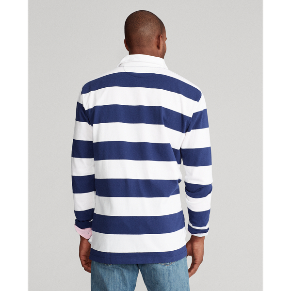 Freshwater/White The Iconic Rugby Shirt Big & Tall 5