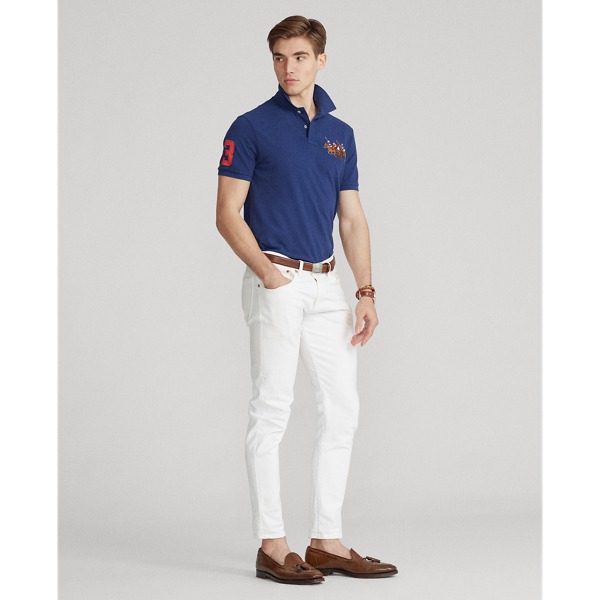 Freshwater Triple-Pony Mesh Polo Shirt Big & Tall 3