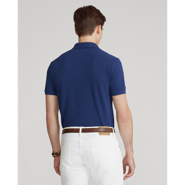 Freshwater Triple-Pony Mesh Polo Shirt Big & Tall 4