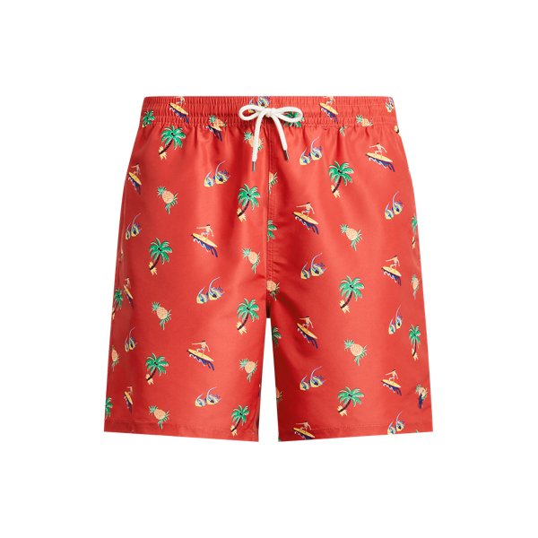 Tropical Surfer Traveller Swim Trunk Big & Tall 2