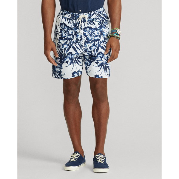 Monotone Hibiscus Traveller Swim Trunk Big & Tall 4