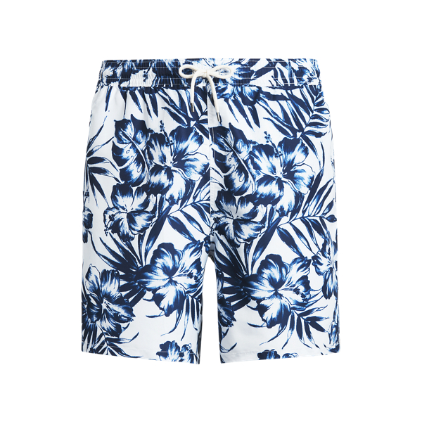 Monotone Hibiscus Traveller Swim Trunk Big & Tall 2