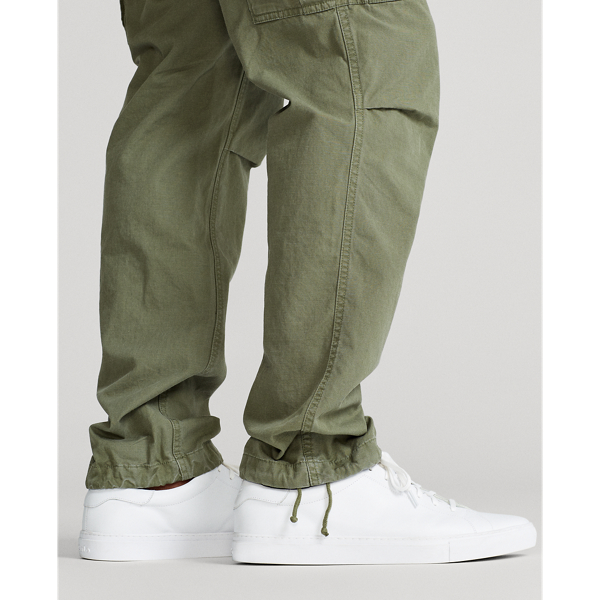 Mountain Green Classic Fit Ripstop Cargo Trousers Big & Tall 6