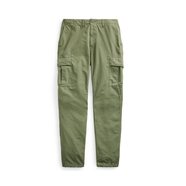 Mountain Green Classic Fit Ripstop Cargo Trousers Big & Tall 2