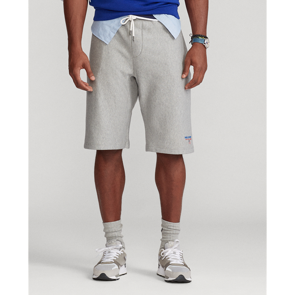 Andover Heather Polo Sport Fleece Short Big & Tall 4