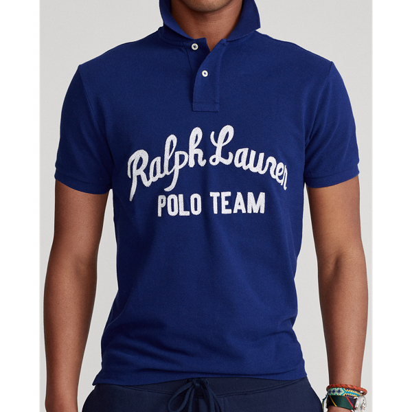 Fall Royal Polo Team Mesh Polo Shirt Big & Tall 5