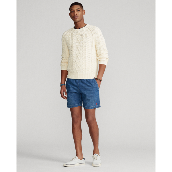 Dark Cream The Iconic Fisherman's Jumper Big & Tall 3