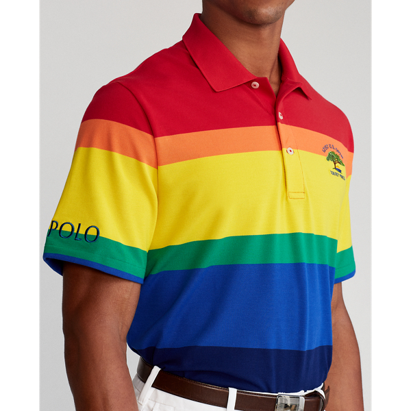 Polo classique U.S. Open Polo Golf en Royal vif multi 6