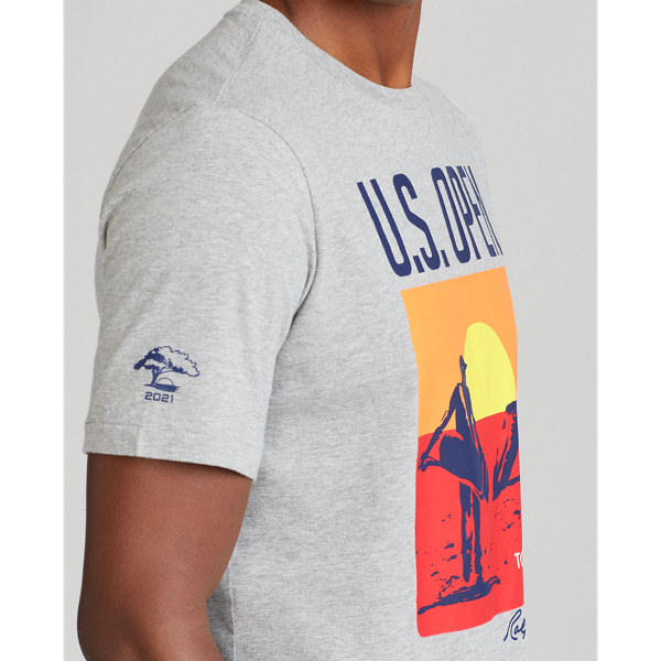 Andover Heather US Open Jersey Graphic T-Shirt Polo Golf 6
