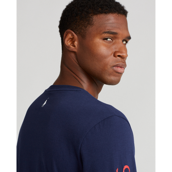 Refined Navy US Open Jersey Graphic T-Shirt Polo Golf 6