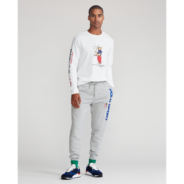 White US Open Polo Bear Jersey T-Shirt Polo Golf 3