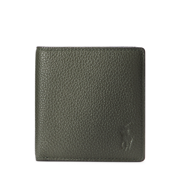 Grained Leather Slim Wallet | Ralph Lauren® Australia