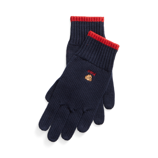 Guantes de algod&oacute;n con Polo Bear